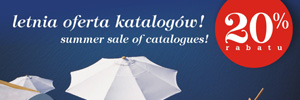 Letnia oferta katalogów! 20% rabatu