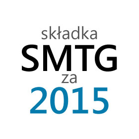 Składka członkowska SMTG za rok 2015