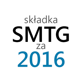 Składka członkowska SMTG za rok 2016