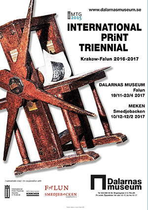 Fotoreportaż z wernisażu Międzynarodowego Triennale Grafiki Kraków - Falun 2016-2017