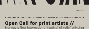 [Weź udział w] Haugesund International Festival of Artistic Relief Printing